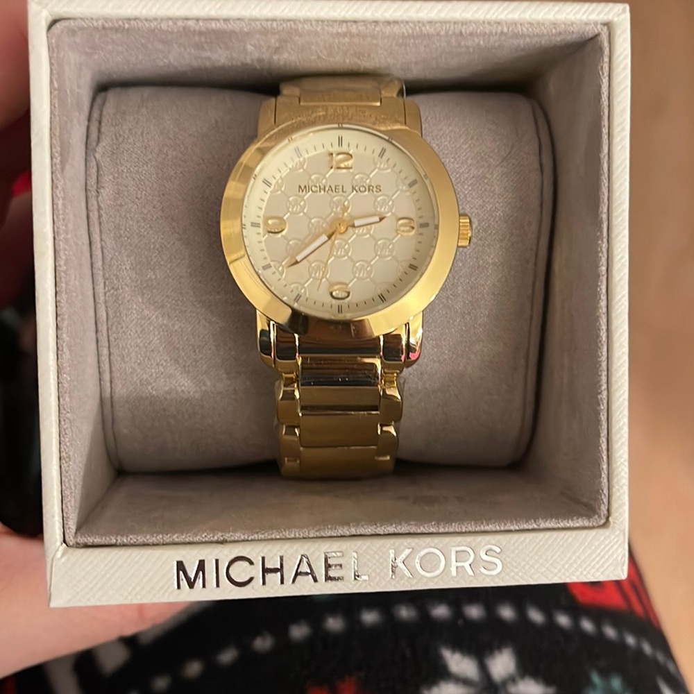 Michael Kors gold watch
